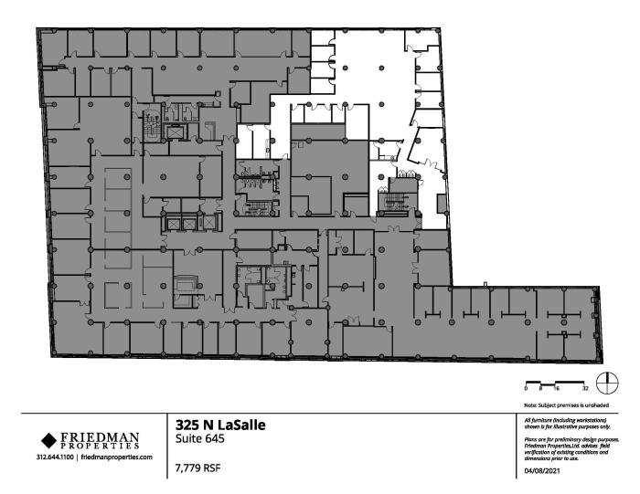 Suite 645 Floorplan