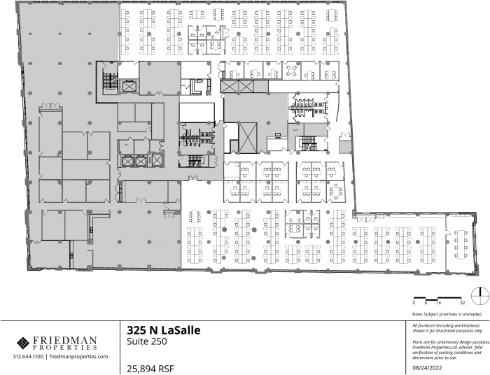 Suite 250 Floorplan