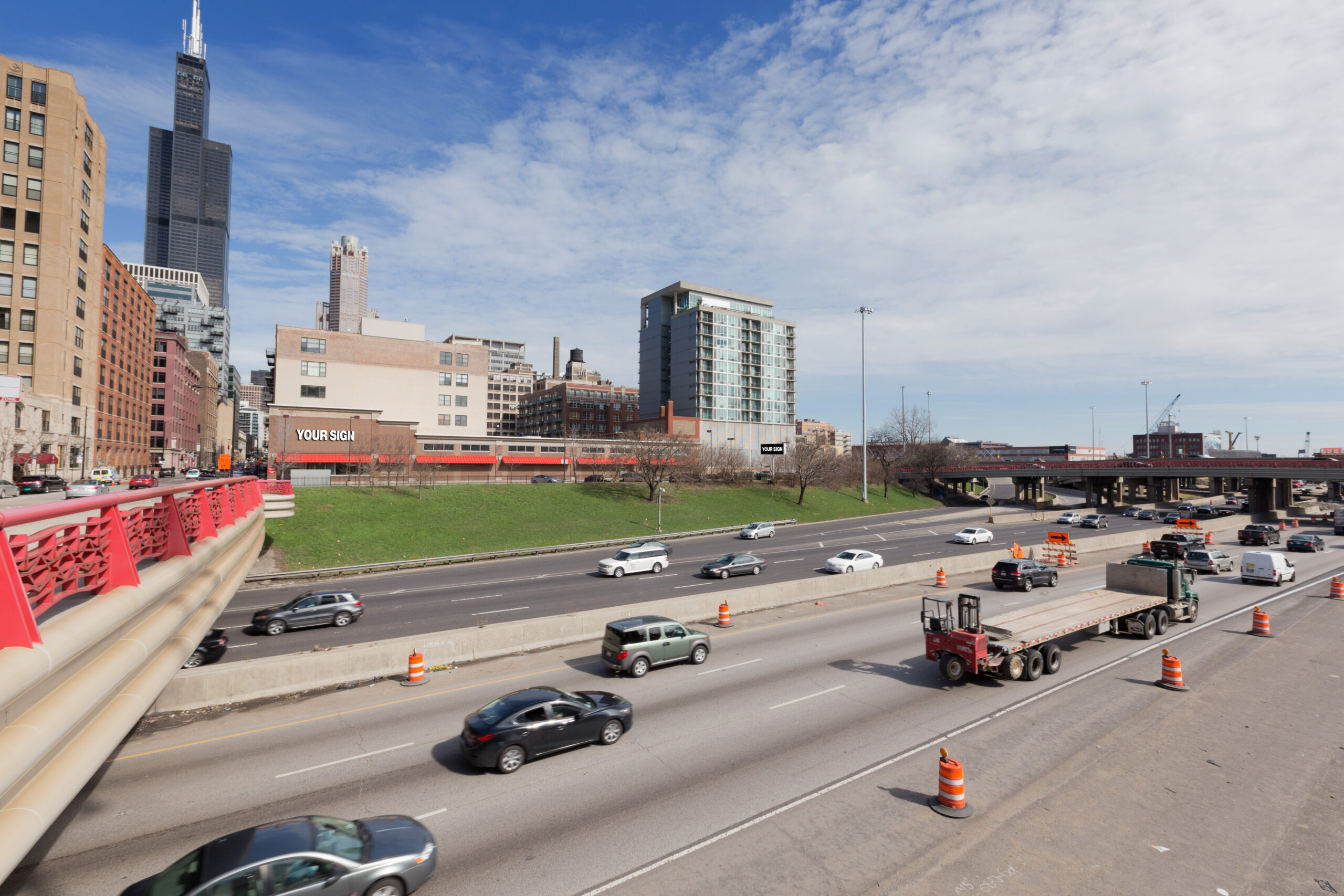 711 W Jackson Building and Traffic