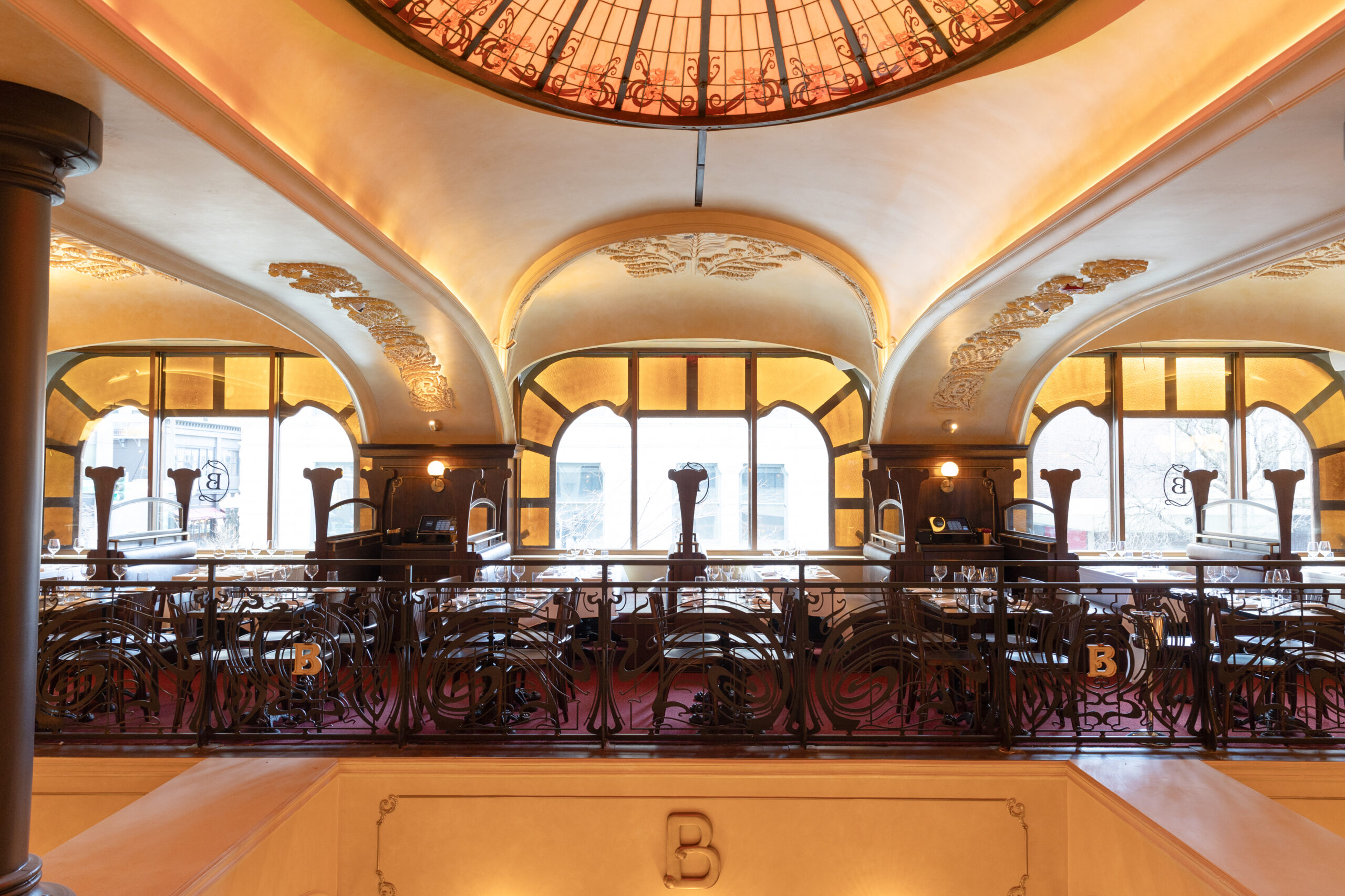 La Grande Boucherie Restaurant Interior Tables