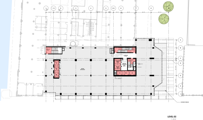 Floors 2-7 Floorplan